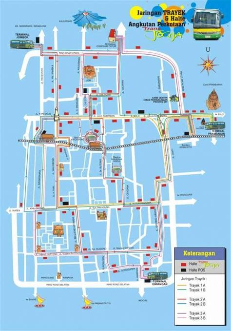 Yogyakarta City Map Mundoteen 4ever