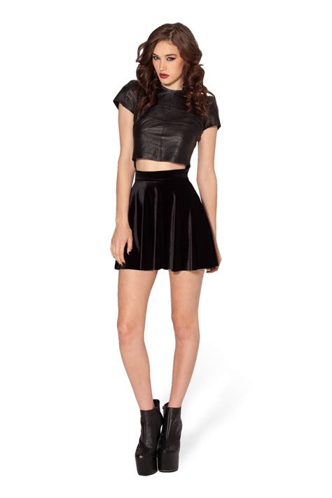 Black Skater Skirt Outfits By Heather Nicole Musely