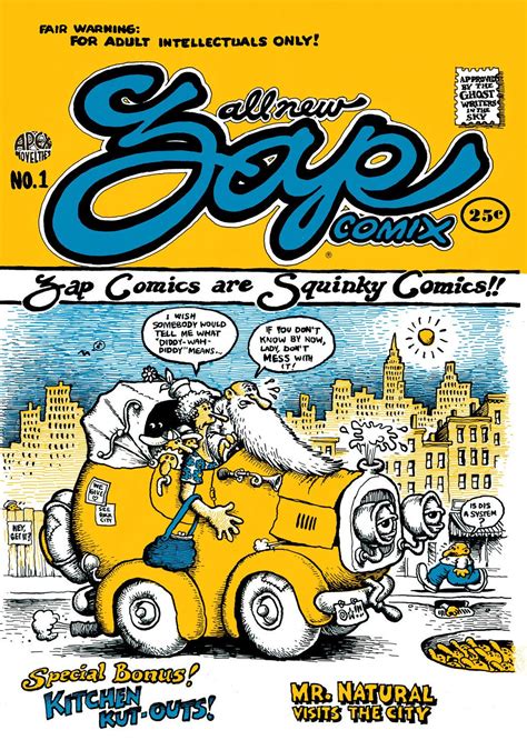 Raunchy And Revered Underground Comic Robert Crumb Zap Comics