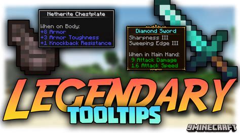 Legendary Tooltips Mod 1191 1182 Beautiful Outliners Creepergg