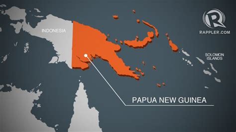 Magnitude 75 Quake Strikes Off Papua New Guinea