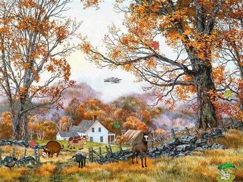 Fall Country Scenes Nature Screensavers Autumn Life