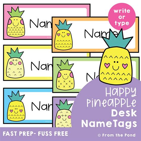Pineapple Printables — From The Pond