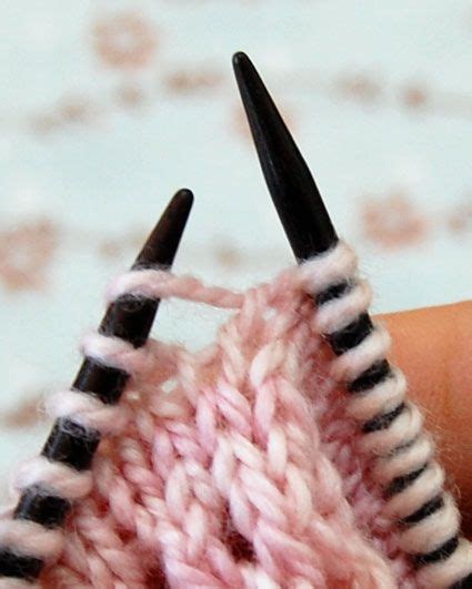 You pick up the yarn from a strand in between two stitches, and then the biggest difference is the way you knit that extra loop. M1R, M1L, nice clear photos. I think this is why my last ...