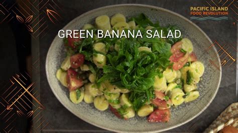 Top Chef Robert Olivers Green Banana Salad Youtube