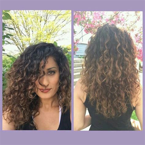 Light brown curly/wavy full hair 17″. Pin by beth grady on Hair | Balayage hair, Curly hair ...