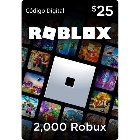 Roblox T Card 25 Usd 2000 Robux Global Scheda Up