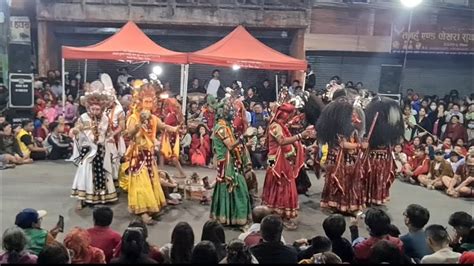 shanti naach 2079 12 27 bhairab dance pokhara bhairab mandir pokhara youtube