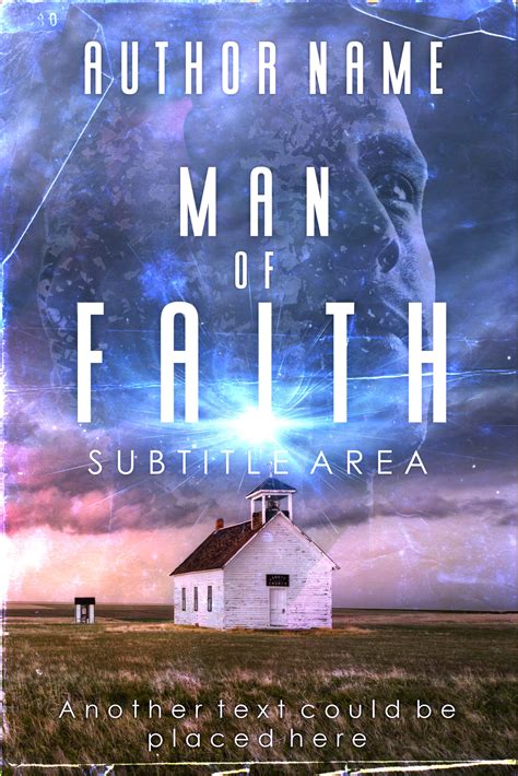 MAN OF FAITH – The Book Cover Shop