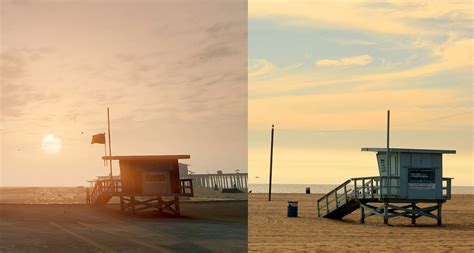 Current time in los angeles, united states. GTA V In-Game Los Santos vs Real-Life Los Angeles ...