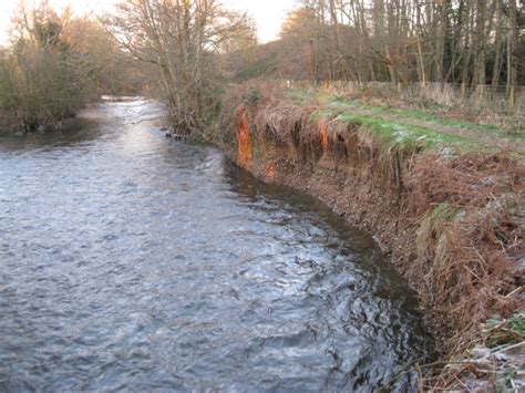 Recent Erosion East Bank Of The River © Robin Stott Cc By Sa20