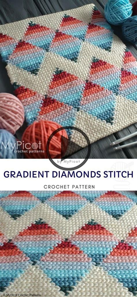Cool Stitches For Beginner Crocheters Tapestry Crochet Crochet