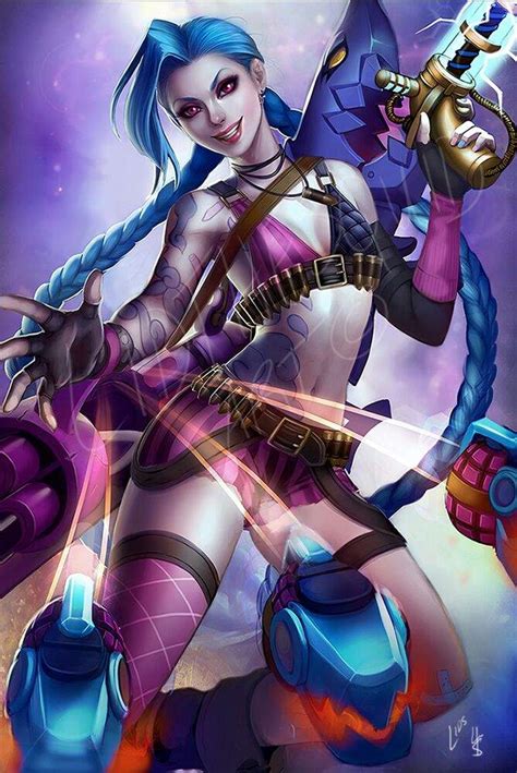 Jinx Fanart League Of Legends Official Amino