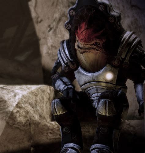 Urdnot Wrex - Mass Effect Wiki - Mass Effect, Mass Effect 2, Mass Effect 3, walkthroughs and more.