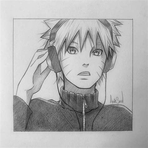 Artesaw On Instagram “naruto 🌟 What Do You Think Hes Listening 🤔😝