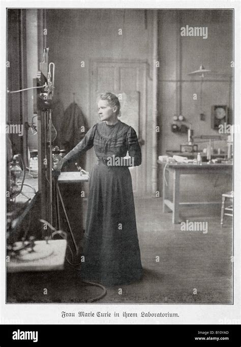 Marie Curie In Lab Hi Res Stock Photography And Images Alamy