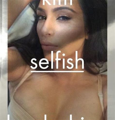 Selfie Queen Kim Kardashian Is Releasing A Book Ofyou Guessed Itselfies