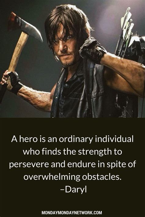 The walking dead has cultivated many strong friendships over the years, but one of the most consistently beloved relationships in the ten seasons of the show has been between daryl and carol. The Walking Dead Daryl best quote. #twd #thewalkingdead # ...