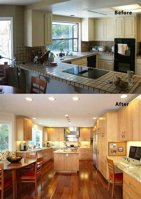 Kitchen Design And Remodelling Ideas Before And After Homeluf Budget Kitchen Remodel