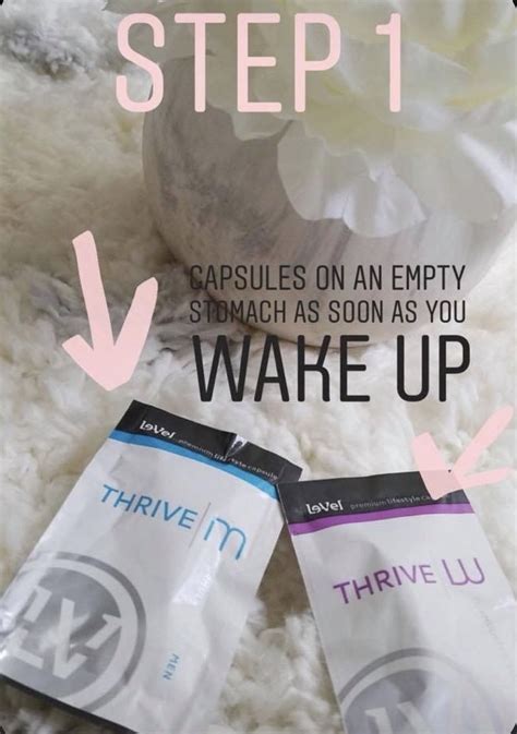 Step 1 Of 3 2 Capsules Daily Vitamins Energy Mood Support Immune System Support Thrive