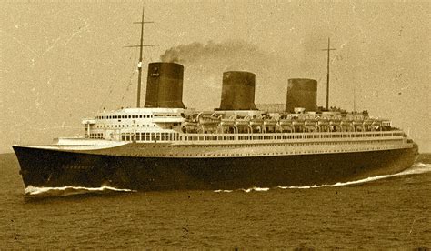 ss normandie, french line history, cruise history | CRUISING THE PAST