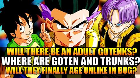 Dragon Ball Z Revival Of F Goten And Trunks Missing Adult Gotenks Older Than Battle Of Gods