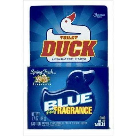 toilet duck blue cleanser