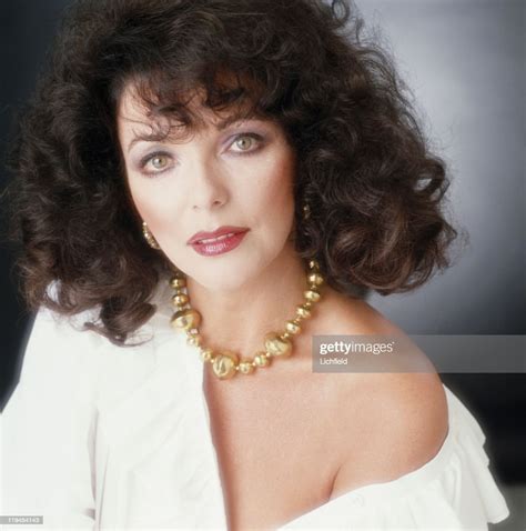 Joan Collins British Actress And Writer 30th June 1981 Photo D