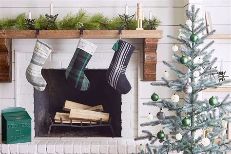 Here's an easy diy way to hang your stockings as well as some other ideas that will make a great addition to your holiday decor. Stocking Hanging Ideas No Fireplace | Apartment Therapy