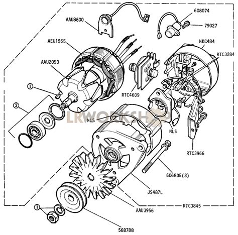 Diagram Lucas Acr Alternator Wiring Diagram Mydiagramonline