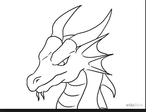 Easy To Draw A Dragon You Can Even Put Fire Coming Out Of Its Mouth