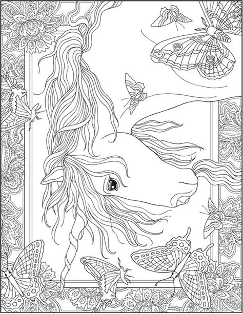 So, it could be perfect for tweens or, you know, any type a perfectionists you have in your house (*raises. Welcome to Dover Publications | Unicorn coloring pages ...