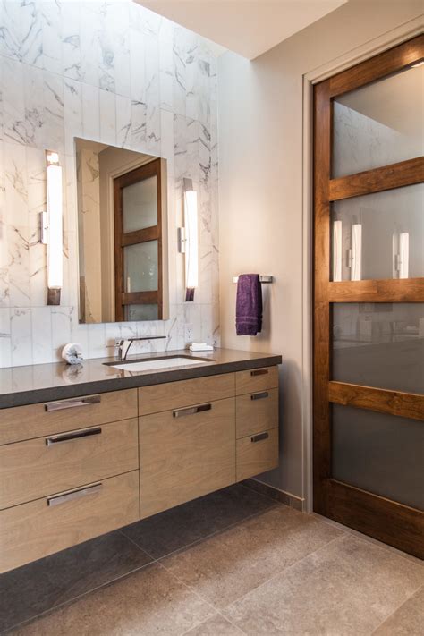 Maybe you would like to learn more about one of these? Floating Vanity with Undermount Sink in Master Bathroom ...