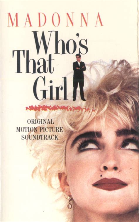 Madonna Whos That Girl Original Motion Picture Soundtrack 1987