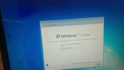 Windows 7 Setup Youtube