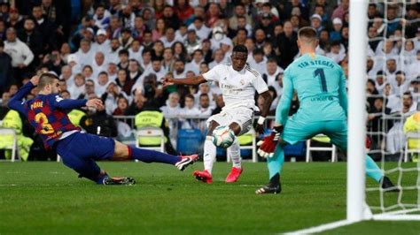 Liga inggris liga italia liga spanyol liga jerman liga indonesia liga champions. Hasil Liga Spanyol Real Madrid vs Barcelona, Vinicius ...