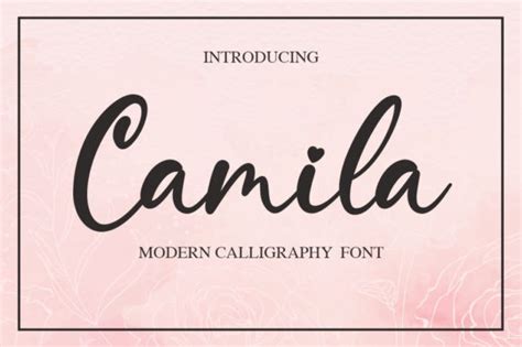 Camila Script Font Download Fonts