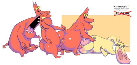 Rule 34 Bovine Bovine Cow And Chicken Ket Ralus The Red