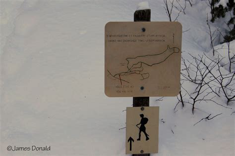 Trail Map Sign