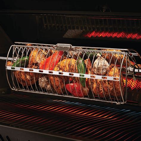 Napoleon Stainless Rotisserie Basket Bed Bbq Centre