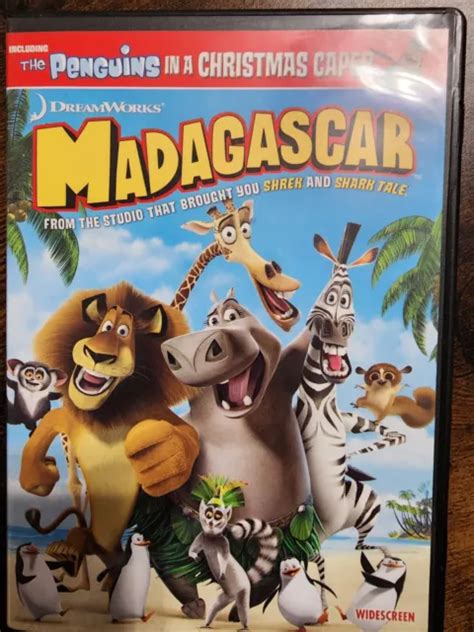 Dreamworks Madagascar Dvd 2005 Widescreen The Penguins In A Christmas