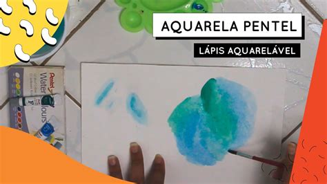 Aquarela Pentel X LÁpis AquarelÁvel Qual Comprar Youtube