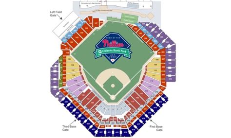 Philadelphia Phillies Interactive Seating Chart Awesome Home