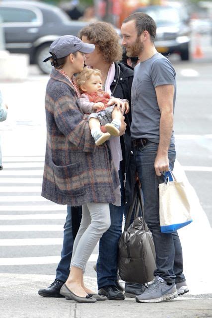 Marion Cotillard With Son Marcel Canet Guillaume Canet Nyc Marcel