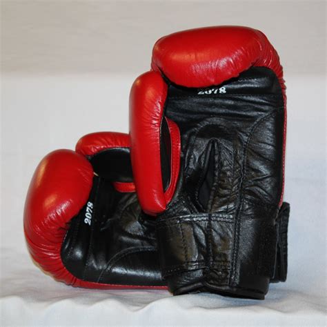 Everlast Boxing Training Gloves 8 Oz Leather Red Hollywood Filane