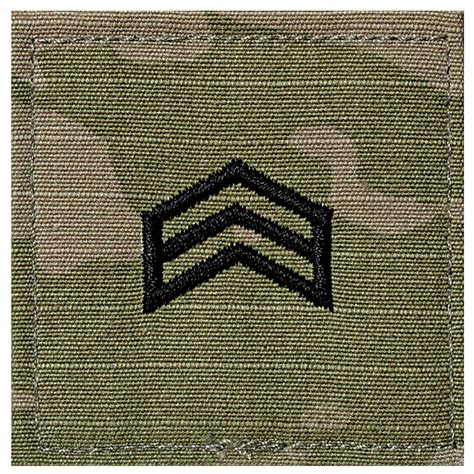 Army Rotc Ocp Hook And Loop Sergeant Patch