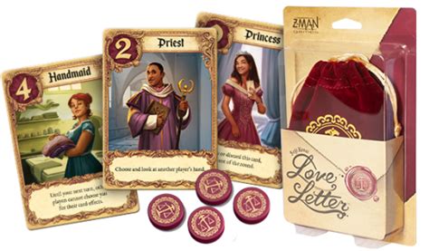 Love Letter Revised Across The Board Game Cafe