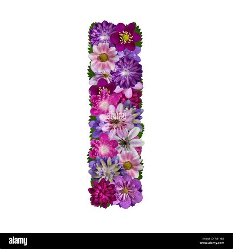 Flores Com A Letra I