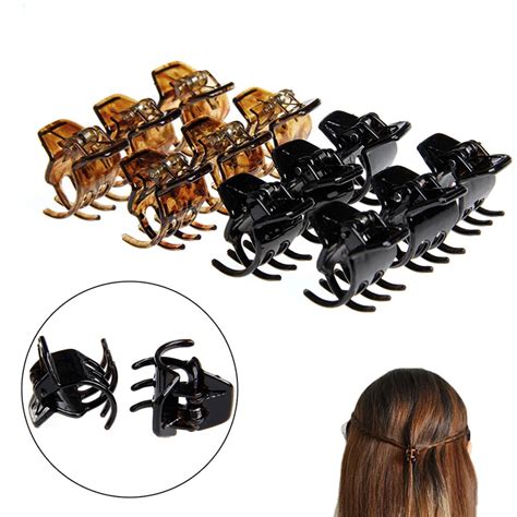 12pcs Women Hair Claws Styling Plastic Mini Clip Claw Clamp F05 In