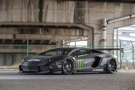 Lb★performance Lamborghini Aventador Lp700 4 Matte Black Monster